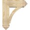 Ekena Millwork Thorton Arts and Crafts Rough Sawn Bracket w/ Offset Brace, Douglas Fir, 8"W x 22"D x 26"H BKT0806X22X26THR03RDF - alternate 2